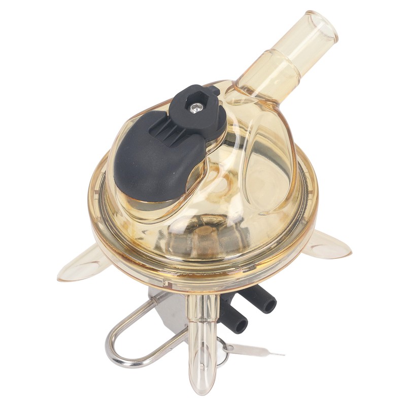 Milking Claw Transparent Cover Stainless Steel Base 380cc Milk Collector
