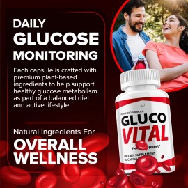 Gluco Vital (3 Pack) Gluco Vital Capsules – GlucoVital All Natural Glycogen Support