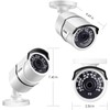 ZOSI 5.0MP TVI Security Camera-Super HD Bullet Waterproof CCTV BNC