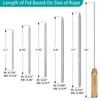 Rope Splicing Tool Kit, Rope Splicing Kit for Splicing Double