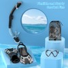 Snorkeling Gear for Adults Men Women, Snorkel Set with Panoramic