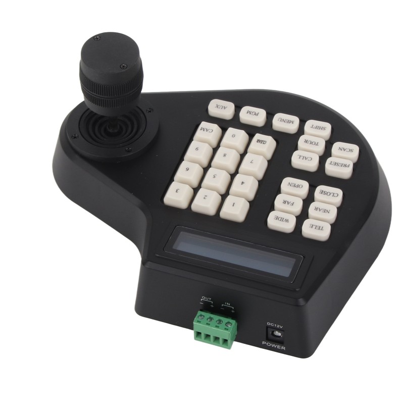 3D PTZ Camera Keyboard RS485 PTZ Joystick Controller LCD Display