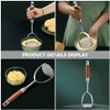 HEMOTON Stainless Steel Potato Masher Manual Vegetable Masher Hand Potato