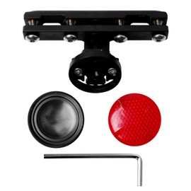 LICHIFIT Bike Seat Bow Hidden Bracket Mount Reflector Protective Shell Cover Fixed Holder for AirTag