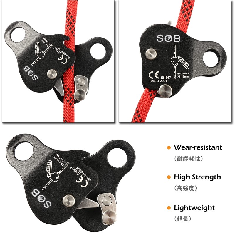 TRIWONDER Climbing Pulley Pulley Micro Pulley Climbing Transport Tree Climbing