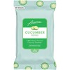 CUCUMBER 2 IN 1 MAKEUP REMOVER CLEANSING TOWELETTES ARANTZA COSMETICS