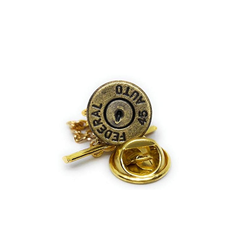 Menz Jewelry Accs Bullet .45 Caliber TIE TACK Manufacturer Direct
