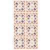 10Pcs set Imitation Ceramic Tile Wall Sticker Waterproof SelfAdhesive Wallpaper