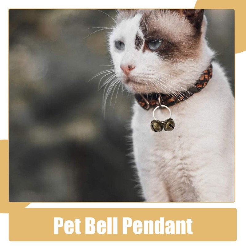 WUSJCOF 2 Sets Pet Tracker Bells for Cats and Dogs,