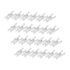 Hohopeti 100pcs Mini Plastic Clips Set for Photos and Clothes