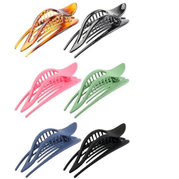 6 Pcs Hair Clips for Thick Hair Side Slide Hair