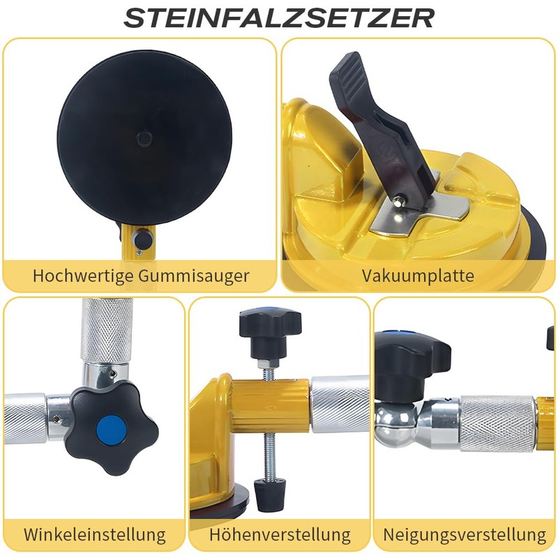 BAUSATZ 2 PCS 6 inch Seamless Seam Setter with Vacuum