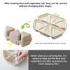 Asphodelia 2-Pack Triangle Onigiri Mold 6-in-1 Bento Rice Ball Maker,