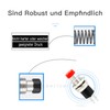 7 mm Mini Round Momentary 2 Pins Pre-Soldered Push Button