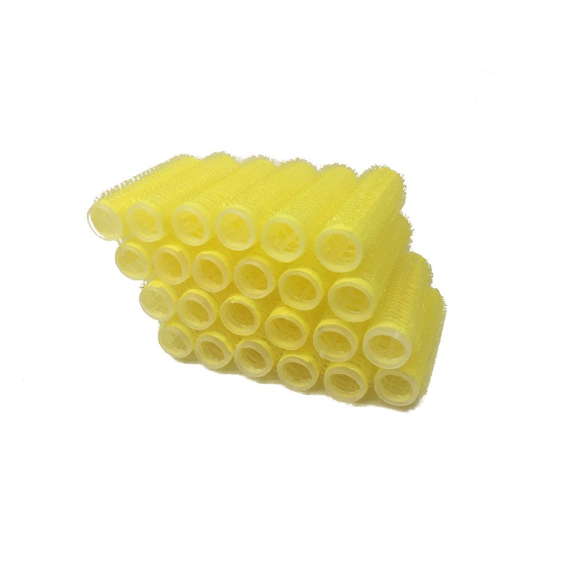 Pack of 24 Self Grip Mini Small Hair Curlers Vented