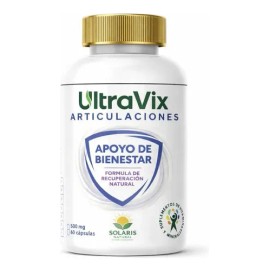 Ultravix Articulaciones Curcuma, Pimienta Negra 60 Capsulas Sabor Sin Sabor