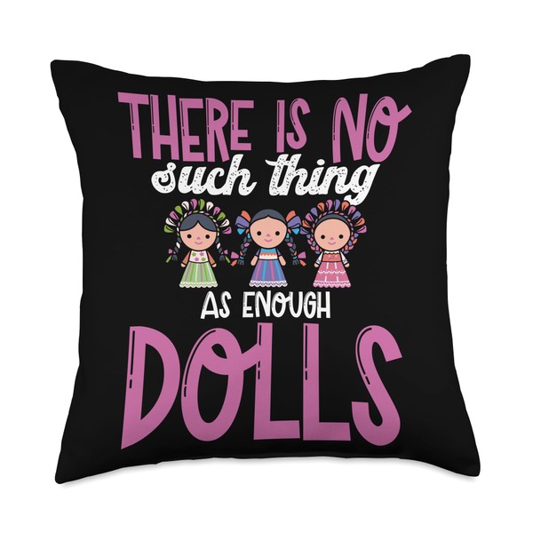 Doll Collector Collecting Enthusiast Doll Restoration Love Throw Pillow