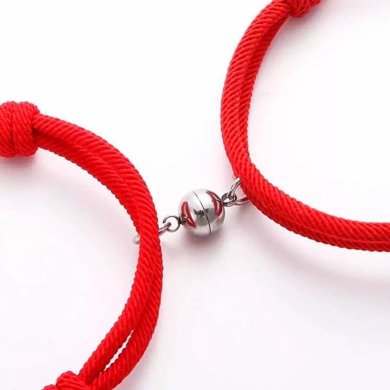 Mafab Set De 2 Pulseras De Imán Magnética Para Parejas