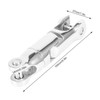 Boat Anchor Swivel Connector 3 Joint 316 Stainless Steel Mirror