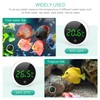 ORIA Digital Aquarium Thermometer, Fish Tank Thermometer with Touch Screen,