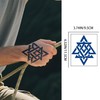CUTELIILI 10 Pcs Celtic Viking Tattoos Nordic Tattoo for the