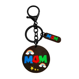 Mom Birthday Christmas Gifts for Women Mom Keychain Gift for Step Mom Long Distance Relationship Gifts for Women Mommy Thinking of You Gifts for Mom in Law Keyring for Mama Gift from Son Daughter