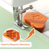3PCS Magnetic Seam Guides for Sewing Machine, Multifucntional Polygonal Hemmer