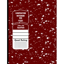 Graph Paper Composition Notebook: Graph Paper Notebooks,5X5 Quad Ruled| Grid Paper Notebook |Large Size 8.5”X11", 120 Sheets| Colorful