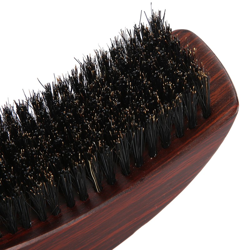 Men Beard Brush Anti Frizz Oil Head Bristle Face Massage