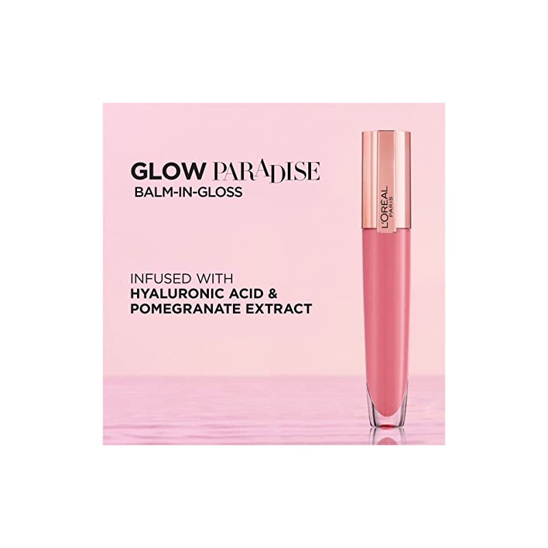L'Oreal Paris Glow Paradise Hydrating Lip Balm-in-Gloss with Pomegranate Extract