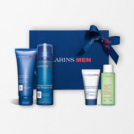 Clarins (현대백화점)클라랑스단독세트 맨 스킨 쉐이브 수딩 젤 +로션 세트(+디럭스 2종) (Hyundai Department Store) Clarins Exclusive Set Men's Skin Shave Soothing Gel + Lotion Set (+Deluxe 2 Types)