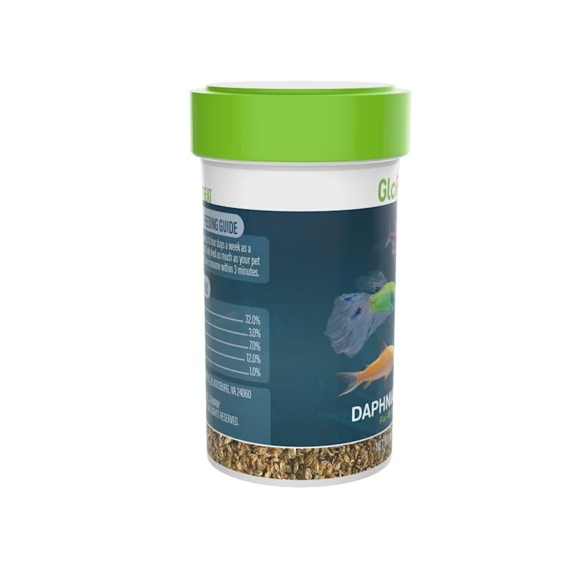 GloFish Daphnia Treat Whole Treat and Good Source of Protein