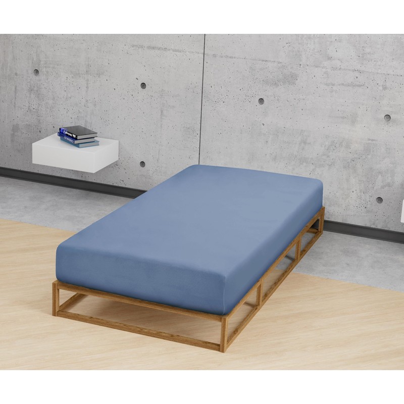 Biberna Fine jersey fitted sheet (Max. mattress height 22 cm)