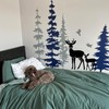Large Pine Tree Stencils for Painting on Wood Fence Giant