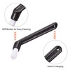 MECCANIXITY Coffee Machine Brush, 5" Length Nylon Head Black for