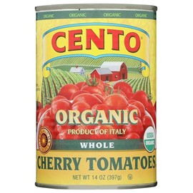 Cento Organic Cherry Tomatoes 14 oz, Pack of 4