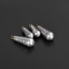 Orurdo qb500103c03n0 Eggplant Shaped Fishing Tackle Weights 0.7 oz (20