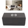 Bluetooth Speaker Digital Wooden Alarm Clock Wireless Charging 15W Dual