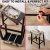Bifaunvogel Bar Stool Cover Rectangle Set of 2 Printed Stretch