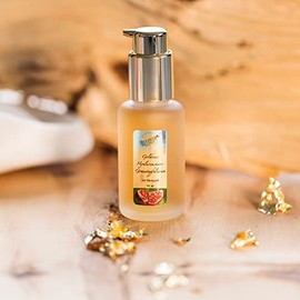 chi-enterprise Golden Face Serum with Hyaluronic Acid 50 g I Intensive Care Serum with Hyaluronic 6 Pomegranate Extract + Aloe Vera I Firming Skin Care for an Even Skin Complexion