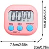 RuiMi Multifunction Electronic Timer, Digital Kitchen Timer with Magnet, Up