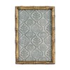 Creative Co-Op Metal and Reclaimed Wood Photo Frame, Gold