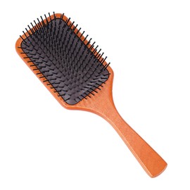 Gatuida Wooden Massage Comb Handheld Styling Tool for Comfortable Hair Beauty Durable Portable for Home Use and Travel