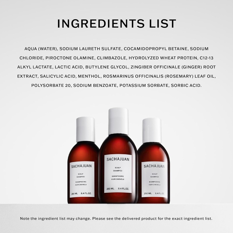 SACHAJUAN Scalp Shampoo | Anti-Dandruff Shampoo for Dry, Itchy Scalp