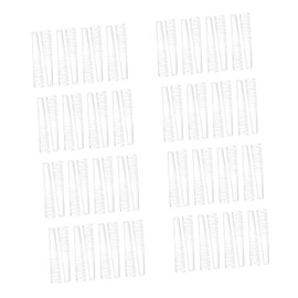 IWOWHERO 50Pcs Eyelash Tweezers Protective Covers Lightweight Tweezers Tip Caps for Grafting Eyelashes Compact and Portable Sleeves for Safe Use Salons and Home Applications