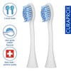 Curaprox Hydrosonic CHS 200 Sensitive Duo Replacement Brush, Light Blue