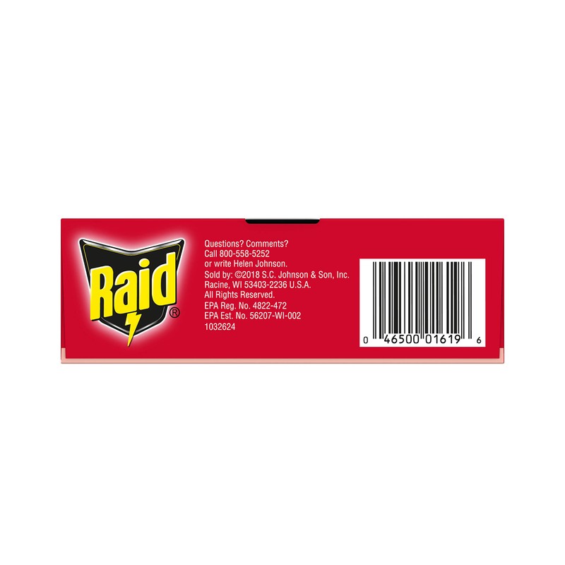 Raid Double Control, Large Roach Baits 0.70 Ounce (Pack of
