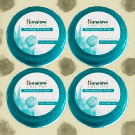 Himalaya 히말라야 너리싱 수분크림 50ml 4개 스킨케어 진정 보습 크림 Himalaya Nourishing Hydrating Cream 50ml 4ea Skin Care Soothing Moisturizing Cream [Moisturizing cream 50ml + 4 pieces]