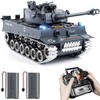 Supdex RC Tank, 1:18 Alloy Metal German Tiger I Remote