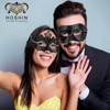 Hoshin Masquerade Mask for Couple, Mardi Gras Deecorations Venetian Masks